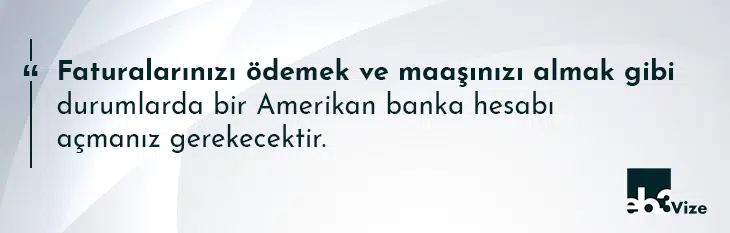 amerikada yaşamak için ne yapmalı